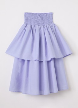 Molo Meisjes Brenna rok met smockwerk in de kleur Lila, maat: 11-12Y=152