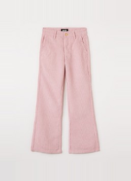 Molo Meisjes Aida flared broek van corduroy in de kleur Beige, maat: 15-16Y=176