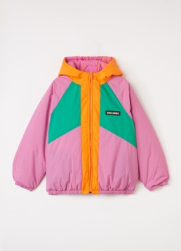 BOBO CHOSES Meisjes Almost Moire reversible jack in de kleur Roze, maat: 8Y-9Y=128