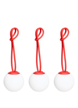 Fatboy Bolleke Mini ledverlichting set van 3 Rood - Deal
