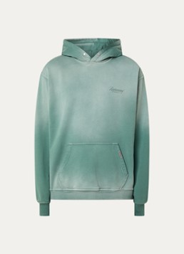 Represent Heren Owners Club hoodie met logo- en backprint in de kleur Groen, maat: L