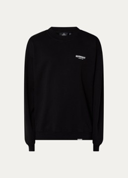 Represent Heren Owners Club sweater met logo- en backprint in de kleur Zwart, maat: XS
