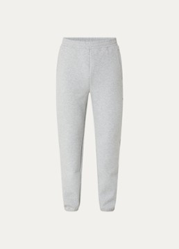 Represent Heren 247 Numbers tapered fit joggingsbroek met logo en steekzakken in de kleur Grijsmele, maat: S