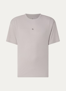 Represent Heren 247 Power T-shirt met logoprint in de kleur Lichtgrijs, maat: XL