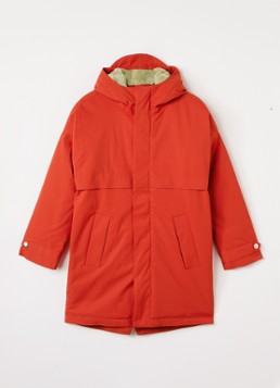 Gosoaky Jongens Desert Fox gewatteerde parka met waterafstotende coating in de kleur Rood, maat: 134/140