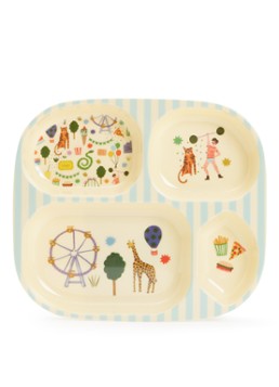 Rice Kinderbord 24 cm Lindegroen - Deal