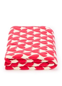 Rice Cloud plaid 90 x 75 cm Paars - Deal