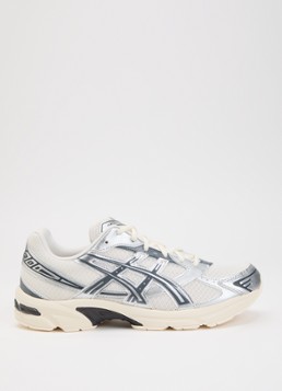 ASICS Heren Gel-1130 sneaker met mesh details in de kleur Gebroken wit, maat: 44