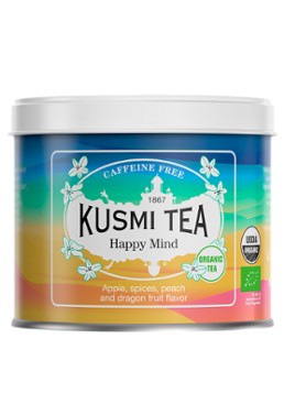 Kusmi Tea Happy Mind losse thee 100 gram Geel - Deal