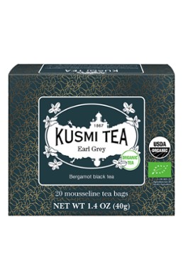 Kusmi Tea Earl Grey theezakjes 20 stuks Beige - Deal
