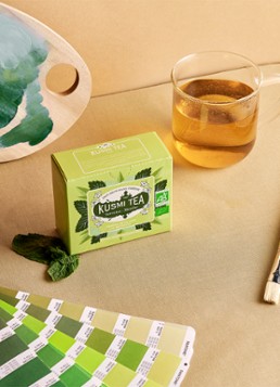 Kusmi Tea Verbana-Mint theezakjes 20 stuks Beige - Deal