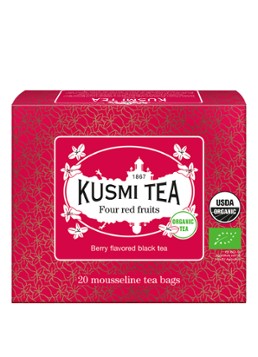Kusmi Tea Four Red Rruits theezakjes 20 stuks Beige - Deal