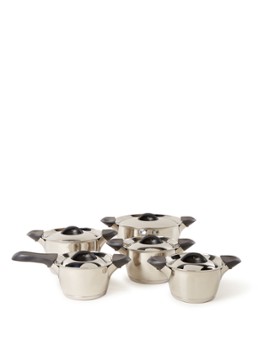 BK Q-Linair Classic pannenset 5-delig Zilver - Deal
