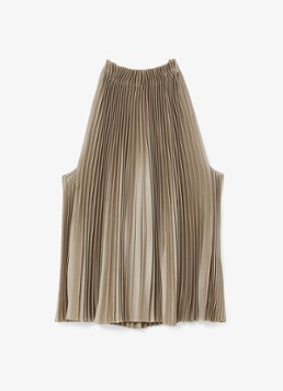 Reiss Dames Kali mouwloze top met plooien in de kleur Goud
