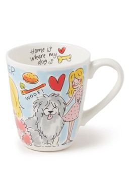 Blond Amsterdam Dog Lover mok 35 cl Lichtblauw - Deal