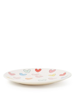 Blond Amsterdam Hearts ontbijtbord 22 cm Wit - Deal