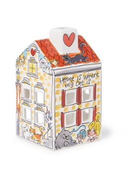 Blond Amsterdam Cat Lover waxinelichthouder Multicolor - Deal