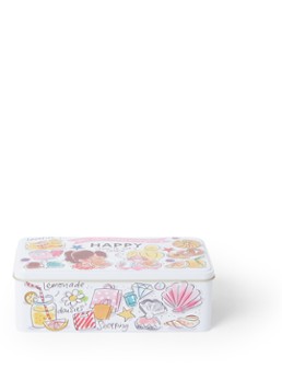 Blond Amsterdam Happy koektrommel 20 cm Multicolor - Deal