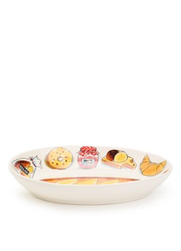 Blond Amsterdam Even Bijkletsen schaal 30 cm Wit - Deal