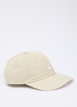 Carhartt WIP Heren Madison pet met logo in de kleur Beige, maat: OS