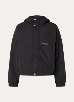 Carhartt WIP Dames W'lwan softshell windjack met steekzakken in de kleur Zwart, maat: XS