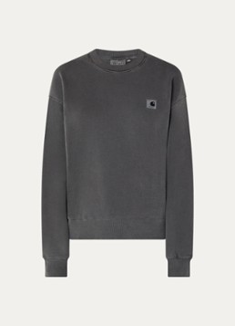 Carhartt WIP Dames Sweater met logo in de kleur Zwart, maat: M