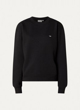 Carhartt WIP Dames Sweater met logo in de kleur Zwart, maat: L
