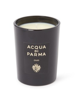 Acqua di Parma Signatures Oud geurkaars 200 gram Zwart - Deal