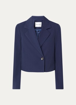 Fabienne Chapot Dames Nena cropped blazer in de kleur Donkerblauw