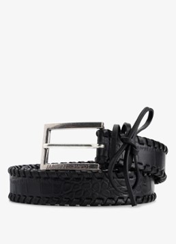 Fabienne Chapot Dames Sailen Lace-up riem van leer in de kleur Zwart