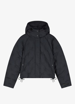 Fabienne Chapot Dames Pomme puffer jack met steekzakken in de kleur Zwart
