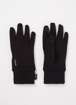 Barts Heren Powerstretch handschoenen met touchscreen functie in de kleur Zwart, maat: M/L