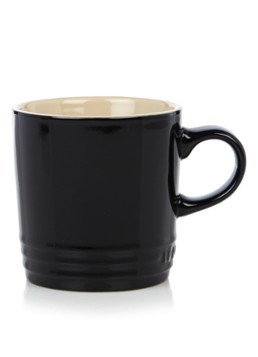 Le Creuset Mok 35 cl Ebbenzwart / zwart - Deal