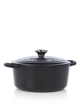 Le Creuset Signature braadpan Ø24 cm Mat zwart / zwart - Deal