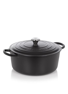 Le Creuset Signature braadpan Ø30 cm Mat zwart / zwart - Deal