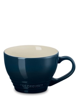 Le Creuset Cappuccino mok 40 cl Donkerblauw - Deal