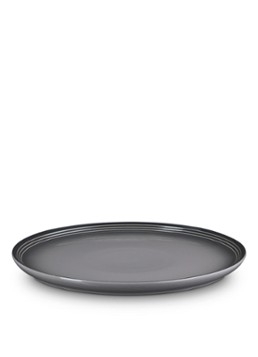 Le Creuset Flint bord 27 cm Flint / Grijs - Deal