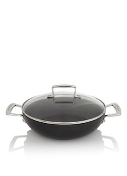 Le Creuset Les Forgées sauteerpan Ø24 cm Zwart - Deal