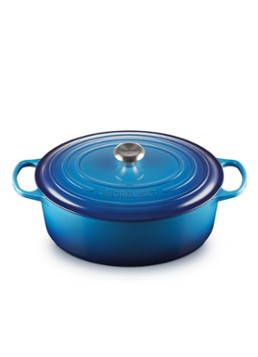 Le Creuset Signature braadpan Ø31 cm Azure / Blauw - Deal