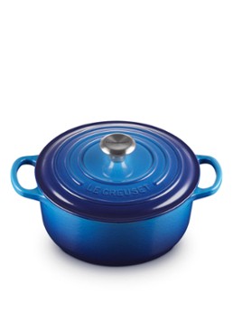 Le Creuset Signature braad-/stoofpan Ø20 cm Azure / Blauw - Deal