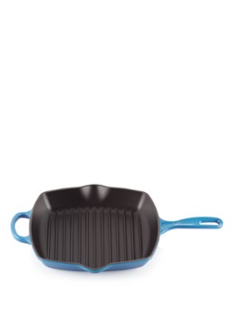 Le Creuset Signature Grillpan Azure 26 cm Azure / Blauw - Deal