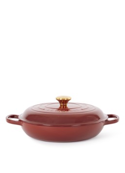 Le Creuset Signature braadpan Ø30 cm Garnet / Rood - Deal
