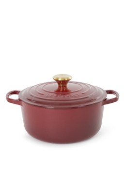 Le Creuset Signature braadpan Ø24 cm Garnet / Rood - Deal