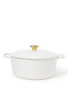 Le Creuset Signature braad-/stoofpan Ø28 cm White / Wit - Deal