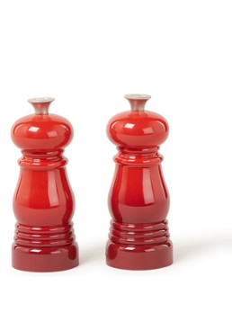 Le Creuset Peper- en zoutmolen 11 cm 2-delig Kersenrood / Rood - Deal