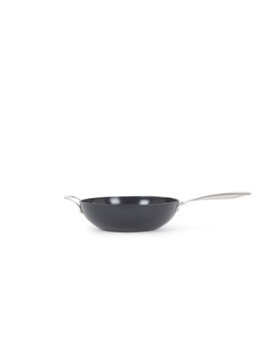 Le Creuset Essential Non-Stick Ceramic wokpan Ø30 cm Zwart - Deal