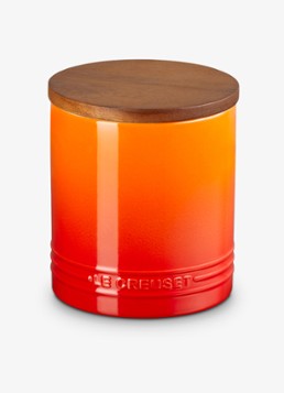 Le Creuset Signature voorraadpot 1,1 liter Oranjerood - Deal