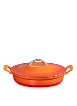Le Creuset Campagnard Modern Heritage braadpan 28 cm Oranjerood - Deal