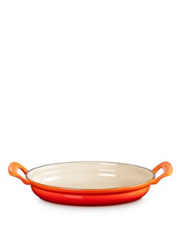 Le Creuset Modern Heritage ovenschaal/braadslede 28 cm Oranjerood - Deal