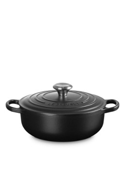 Le Creuset Signature sauteuse 24 cm Zwart - Deal